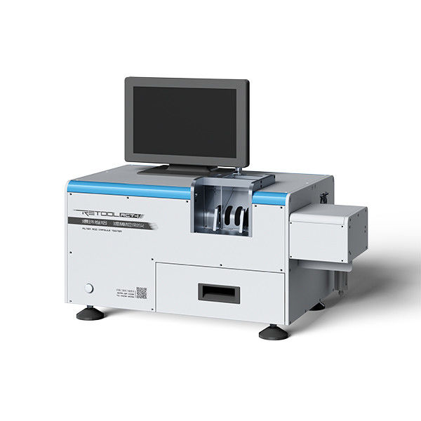 Strumento di prova del filtro attrezzatura di ispezione delle sigarette misurazione fisica per le sigarette capsule sigaro calore non bruciante