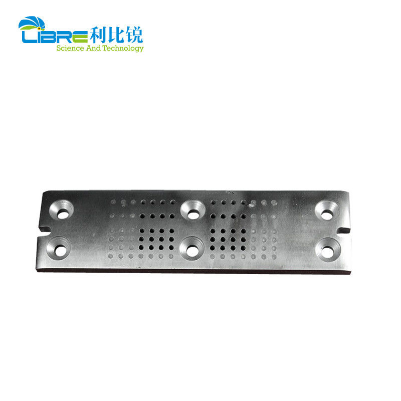 Hauni Protos Machine Piastra di aspirazione del carburo di tungsteno 124×33×6.7 mm per macchine per tabacco