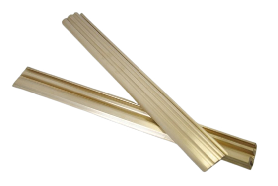 1KTD173 Nastro trasportatore a catena a doghe per taglierina di tabacco Korber KT2 in ottone e rame